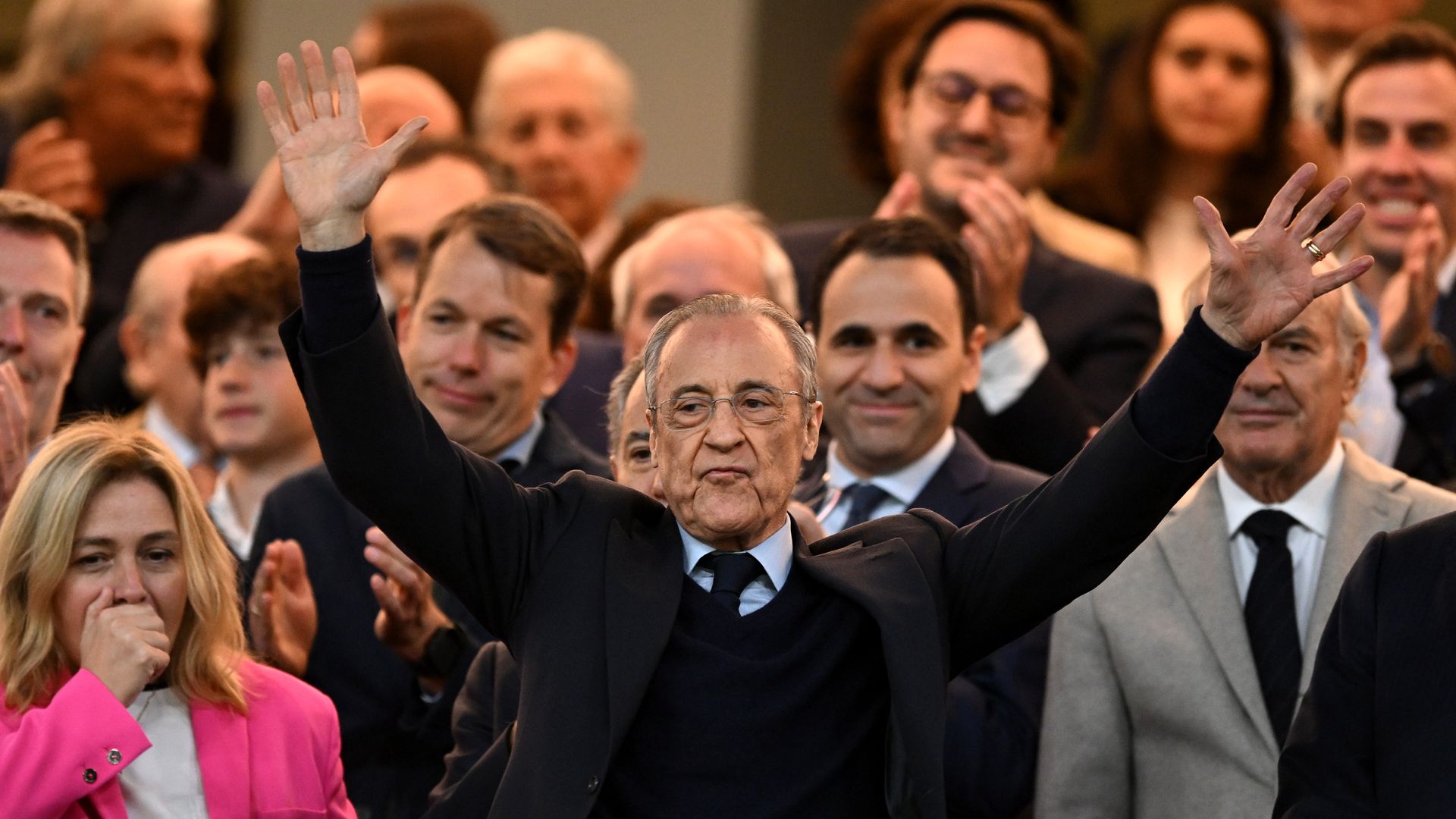 Florentino Pérez, el presidente del Real Madrid